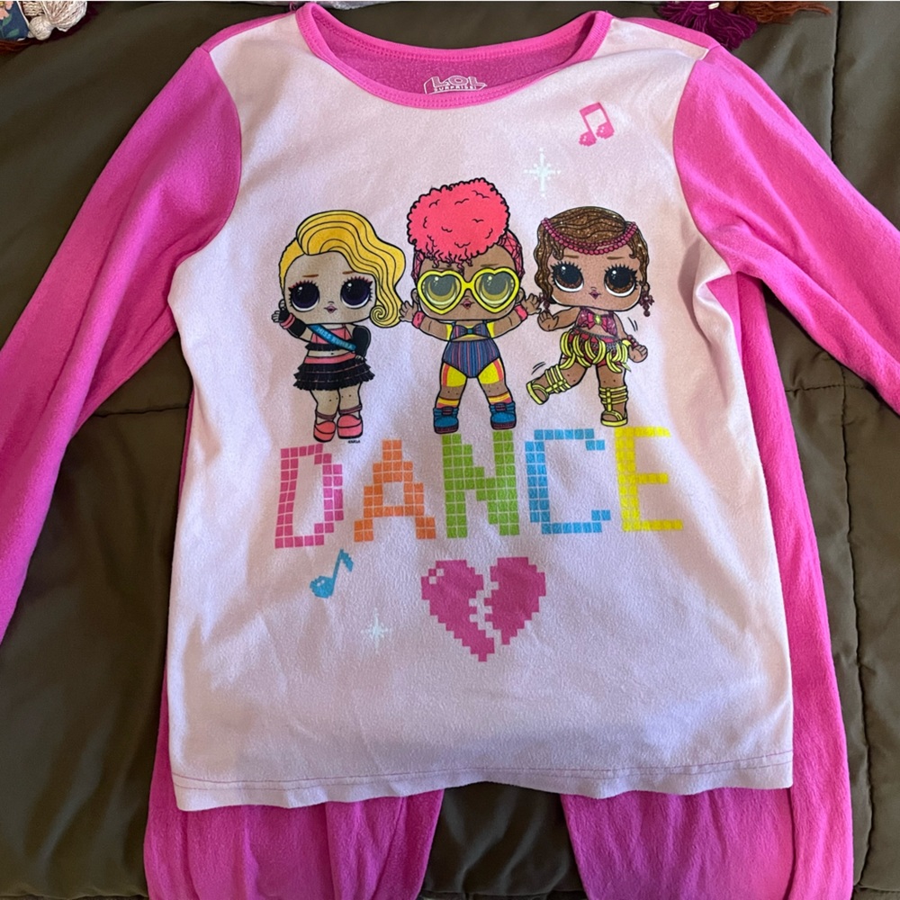 Girl’s LOL Pajama Set